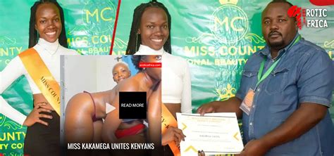 Miss County Kakamega Forced To Return Her Crown After Her Sex