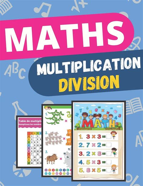 Buy Maths Multiplication Division Cahier De Calcul Cp Ce1 Ce2 Jeux Et