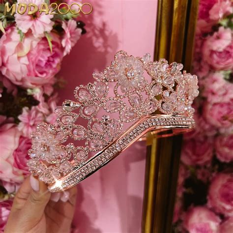 Beautiful Tall Rose Gold Quince Crown In 2022 Rose Gold Quince Rose