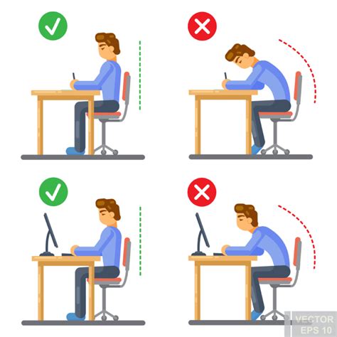 Good sitting posture means staying mindful of every part of your body. Office Discipline That Will Keep Your Posture Correct And ...
