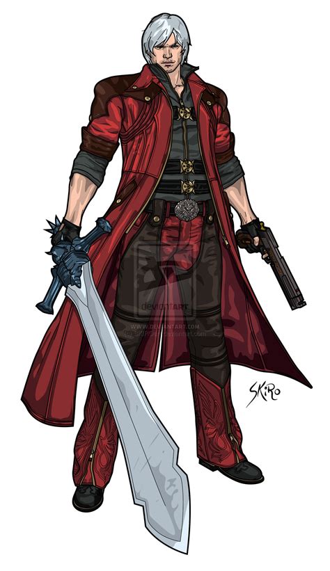 Hey There Kiddo Dante Devil May Cry 4 Minecraft Skin