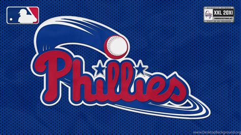 Mlb Philadelphia Phillies Logo Blue Wallpapers Hd Free Desktop