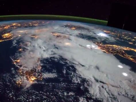 Heres What Thunderstorms Look Like From Space