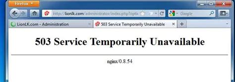 A Not So Common Root Cause For 503 Service Unavailable