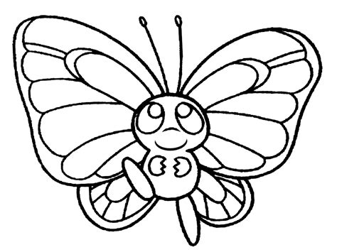 This section includes funny butterfly coloring pages. Butterfly coloring pages for kids