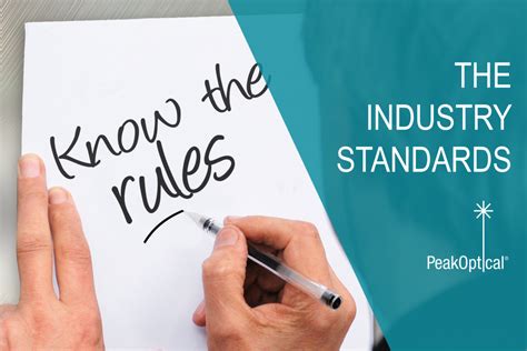 The definition of a standard is something established as a rule, example or basis an example of standard is a guideline governing what students must learn in the 7th grade. Industry Standard - PeakOptical Fiber Optic Definitions