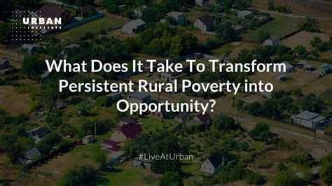 What Does It Take To Transform Persistent Rural Poverty Into