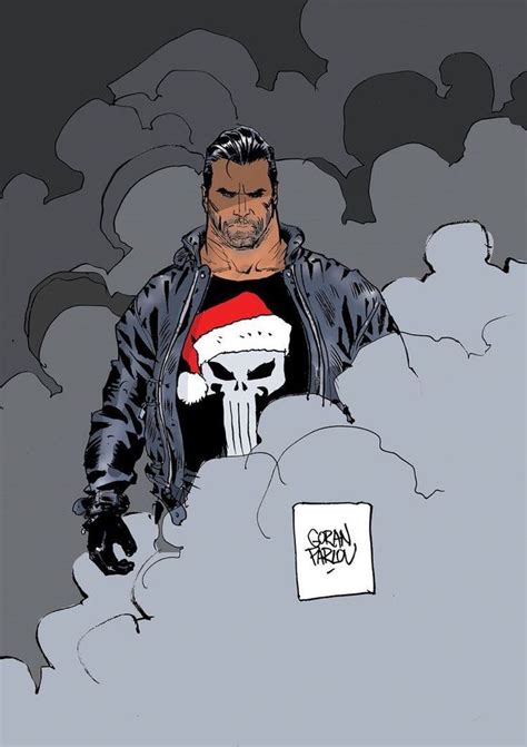“christmas” Punisher By Goran Parlov Punisher Comics Punisher