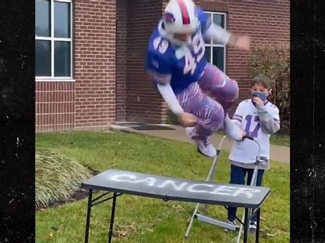 Buffalo Bills Fan Smashes Table After Smashing Cancer Epic Video