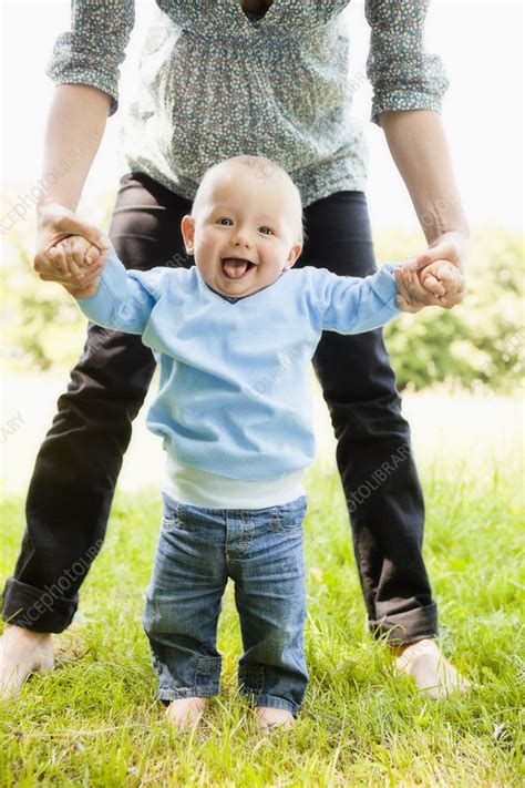 Babys First Steps Stock Image F0035491 Science Photo Library