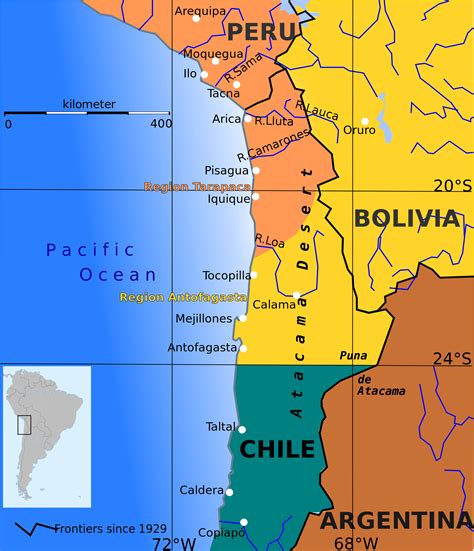 Mundo > américa del sur > bolivia. Chile Bolivia sea access land dispute - Business Insider