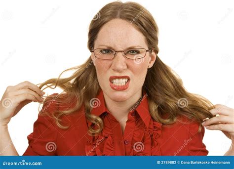 Anger Stock Photo Image Of Caucasian Isolated Young 2789882