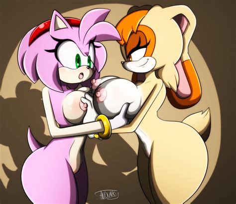 Rule 34 2016 Age Difference Amy Rose Anthro Areolae Big