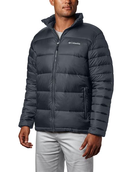 Columbia Mens Frost Fighter Insulated Warm Puffer Jacket Graphite L