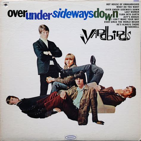 the yardbirds over under sideways down 1966 gloversville press vinyl discogs