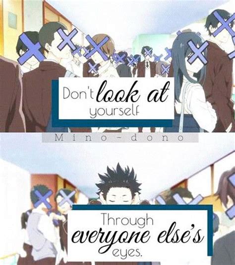 The movie is a 2016 japanese animated teen drama film produced by kyoto animation, directed by naoko yamada and it is based on the manga of the same name written and illustrated by yoshitoki ōima. Koe No Katachi - a Silent Voice | Anime Quotes | Pinterest | Tes, Anime and Quotes