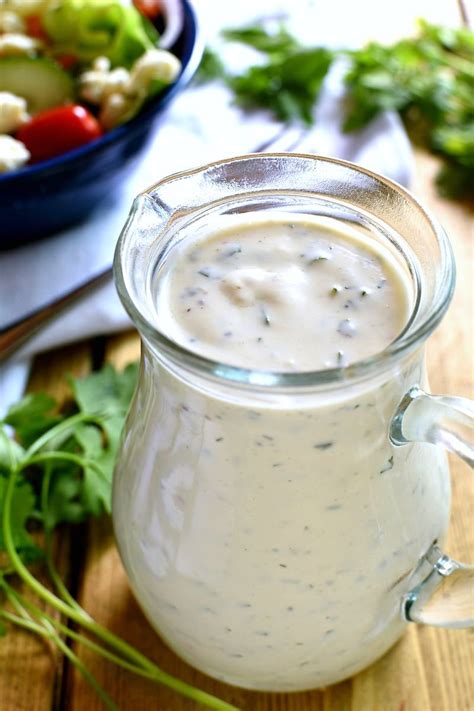 The Best Homemade Buttermilk Ranch Dressing Once You Try It You Ll