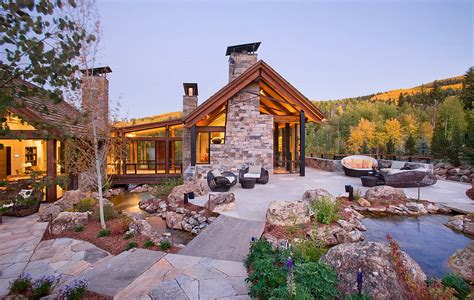 Rustic Landscape Around The House And Inspiring Mountain Views Turn