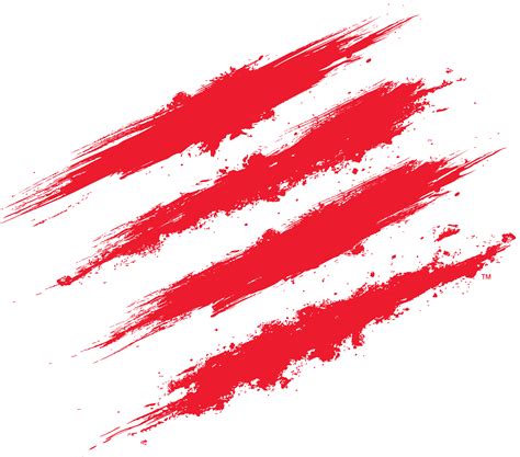 Red Scratches Png Transparent Background Free Download 37687
