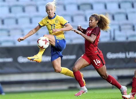 Womens International Friendly Soccer Match Between Sweden And The Usa