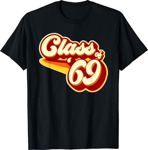 Class Of 69 50th Reunion Retro 1979 T Shirt Clothing