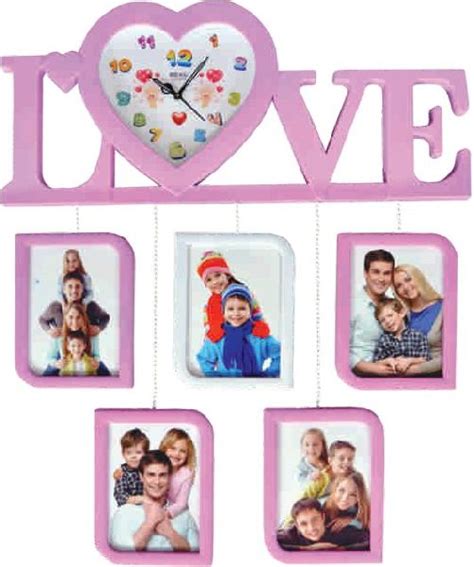 Photo Frame Wall Clock Color Multicolor At Best Price In Morvi
