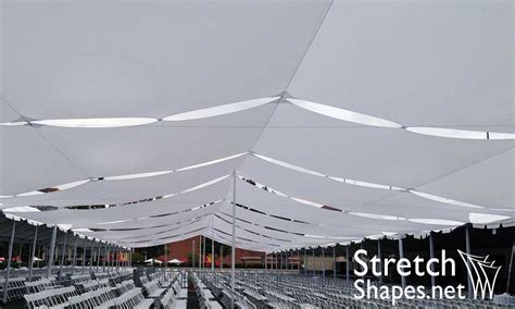 Giant Stretch Fabric Shade System Stretch Shapes