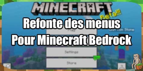Another test version of minecraft 1.16.221 has been released. La refonte des menus de Minecraft Bedrock est en cours ...