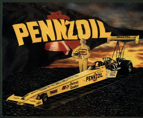 Eddie Hill Pennzoil Top Fuel Dragster Nhra Print 1995