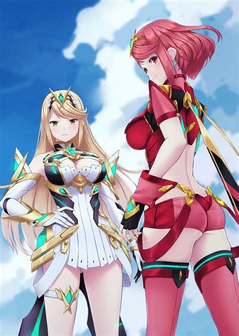 Pyra And Mythra Xenoblade Chronicles Know Your Meme
