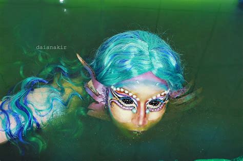 Daiana Kir Nyx Face Awards Romania 2017 Top 10 Mermaid Sfx Makeup