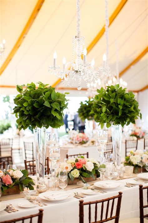 Be All Natural With Topiary Centerpieces B Lovely Events