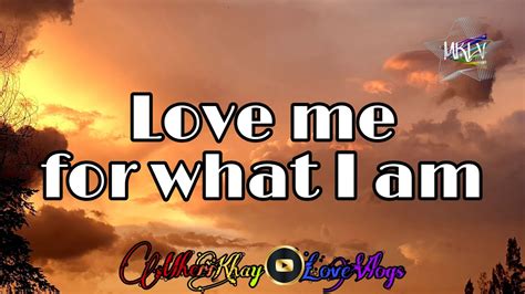 Love Me For What I Am The Carpenters Lyrics Video Your Lyrics 💌