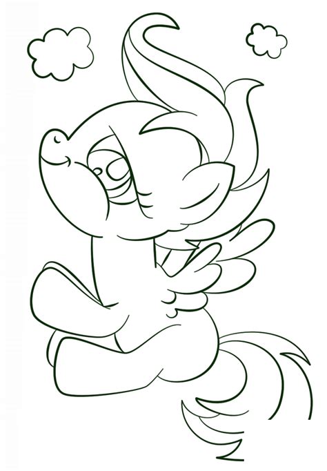 Scootaloo Coloring Page Colouringpages