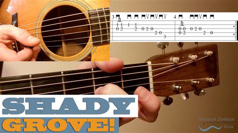 Shady Grove Beginner Guitar Lesson With Tab Brandon