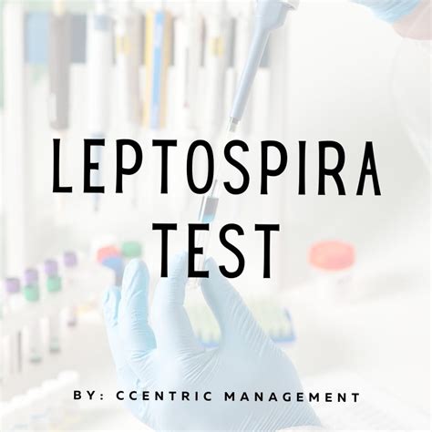 Genoamp Real Time Leptospirosis C Centric Management