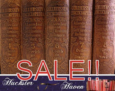 Sale 1921 Colliers Leather Complete Set 10 Volumes 1921