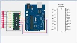 In Depth How 74HC595 Shift Register Works Interface With 44 OFF