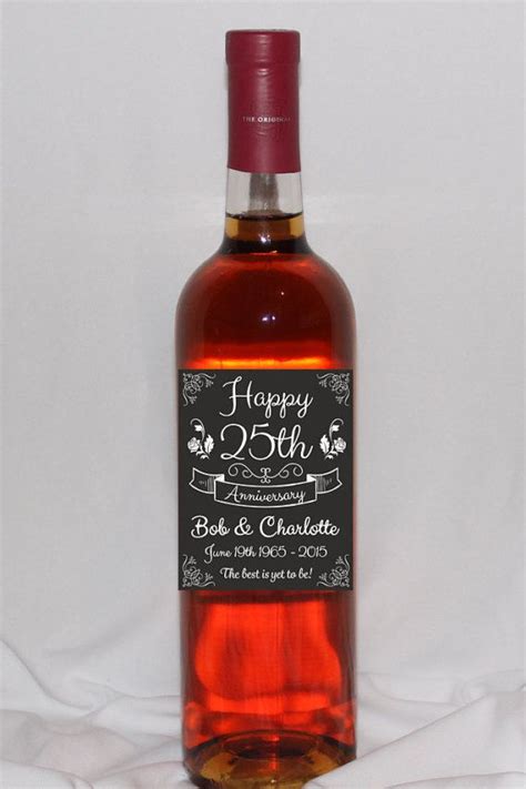 Make the day yours with custom anniversary gifts for every year from personalizationmall.com. Wedding anniversary wine labels can me customized to any ...