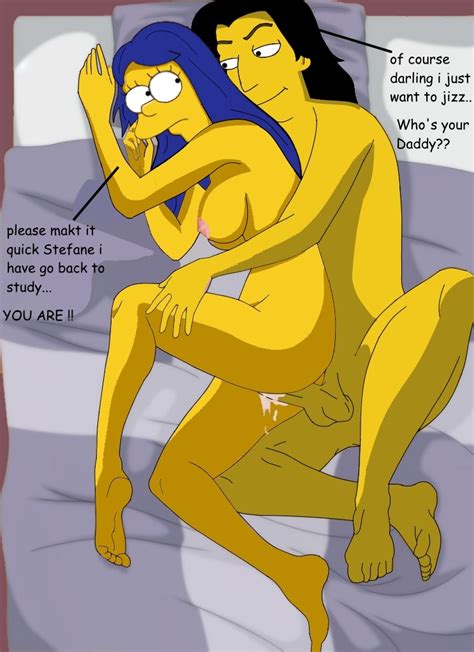 Rule 34 Creampie English Text Fjm Marge Simpson Stefane August Tagme The Simpsons 3773929