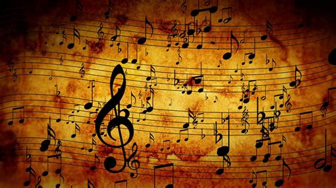 Animated Background With Musical Notes Music Stock Motion Graphics Sbv