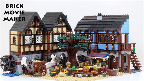 Medieval Market Village Lego Set A Lego Set Of Medieval Market Village