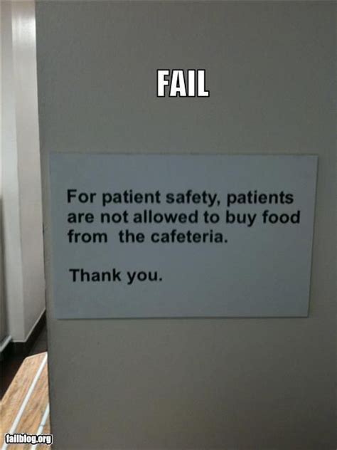 What Are You Saying About Your Own Food Patient Safety Epic Fail