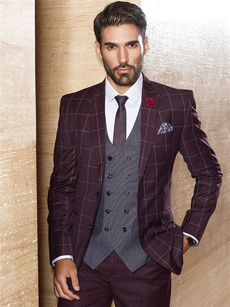Next day delivery and free returns available. Maroon Checks Pattern Terry Rayon Coat Suit,White Dressy ...