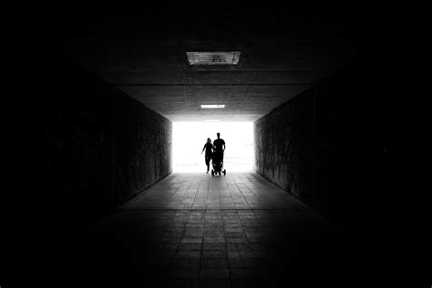 Free Images Silhouette Light Black And White Street Night Tunnel