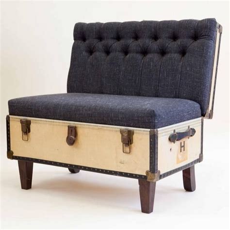 Beautiful Retro Modern Chairs Made With Old Suitcases Suitcase Chair