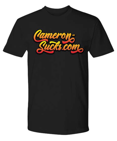 Cameron Sucks Logo T Shirt