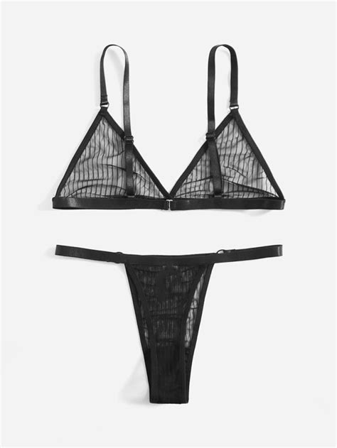 Is That The New Sheer Lace Lingerie Set Romwe Uk