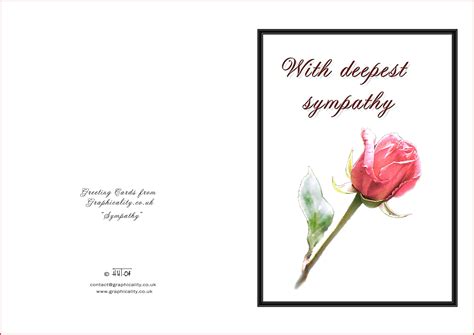 Free Printable Sympathy Card