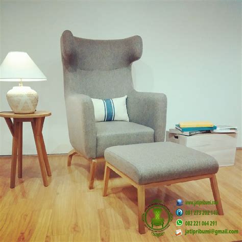 Kursi Santai Model Vintage - Jati Pribumi